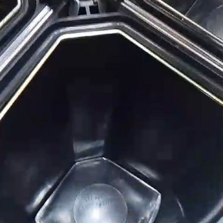 Triangle Trash Can, Butterfly Pedal Waste Bin, 12L Household Trash Solution, Stainless Steel Recycling Bins, Kitchen Bathroom Trash Collector Triangle Trash Can, Butterfly Pedal Waste Bin, 12L Household Trash Solution, Stainless Steel Recycling Bins, Kitchen Bathroom Trash Collector